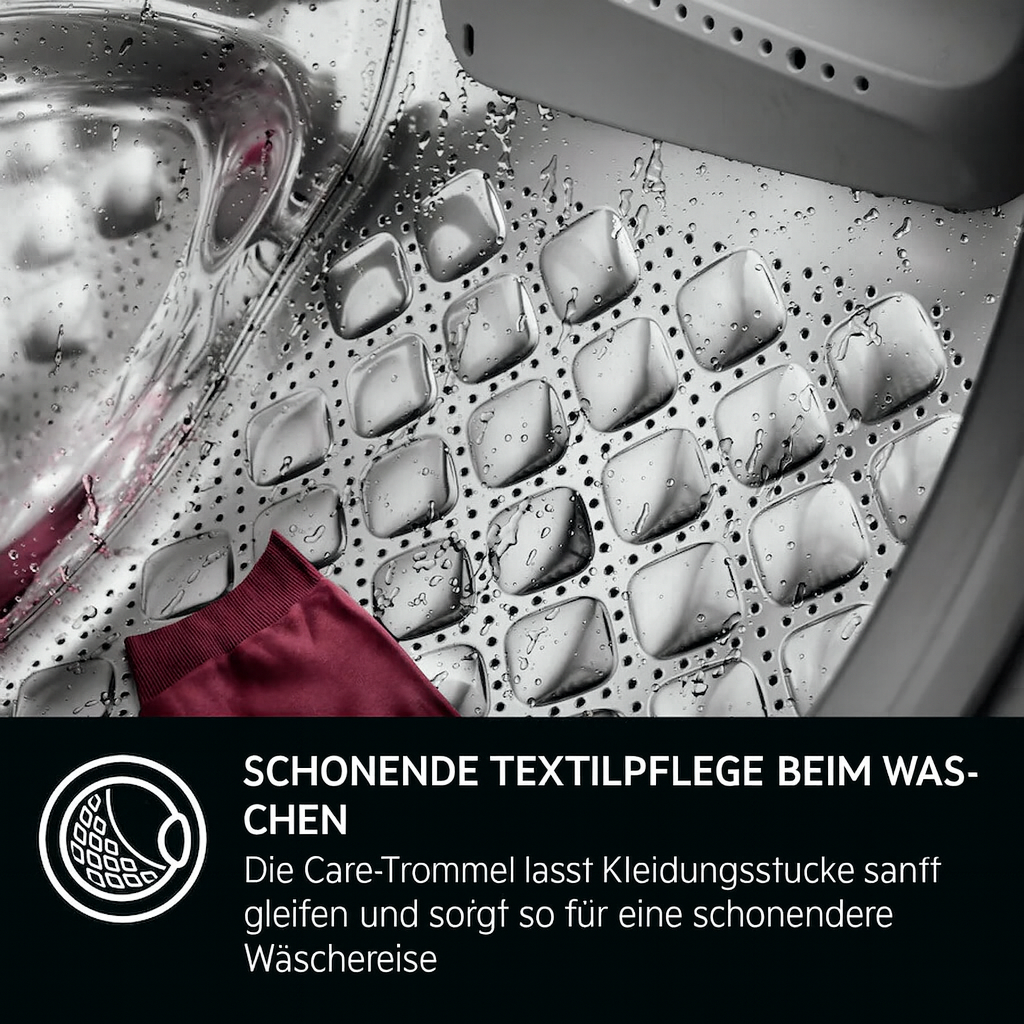 Waschmaschine – Mit Dampftechnologie für optimale Wäschepflege