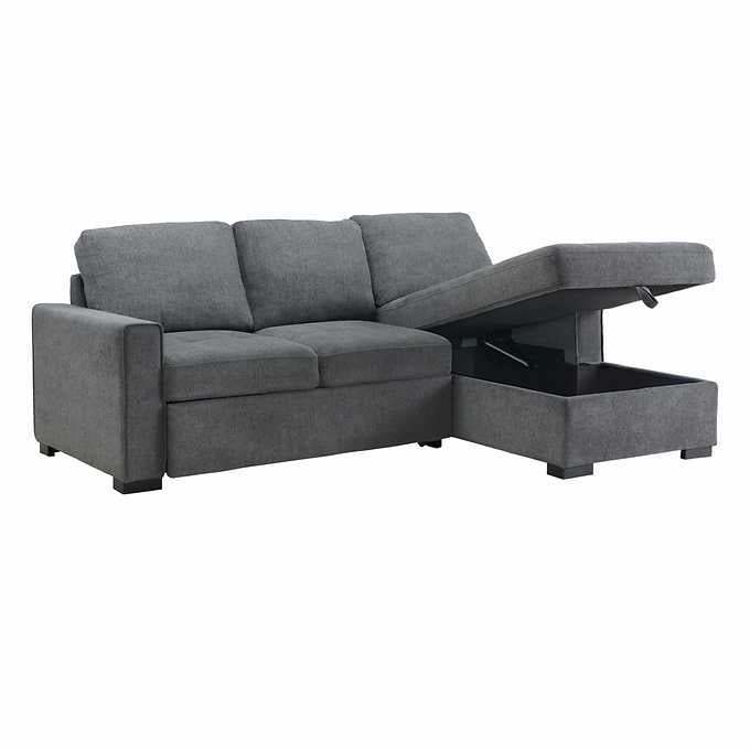 Schlafsofa mit Stauraum – Integriertes Bett