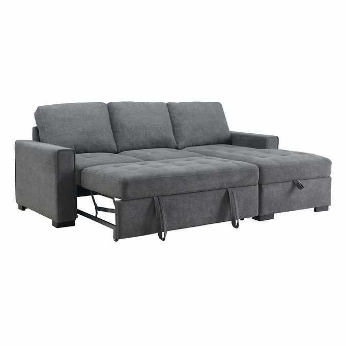 Schlafsofa mit Stauraum – Integriertes Bett